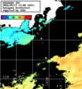ひまわり人工衛星:神奈川県近海,22:59JST,1時間合成画像
