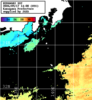 ひまわり人工衛星:神奈川県近海,23:59JST,1時間合成画像