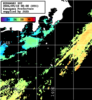 ひまわり人工衛星:神奈川県近海,17:59JST,1時間合成画像
