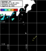 ひまわり人工衛星:神奈川県近海,23:59JST,1時間合成画像