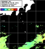 ひまわり人工衛星:神奈川県近海,18:59JST,1時間合成画像