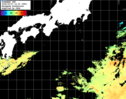 ひまわり人工衛星:黒潮域,01:59JST,1時間合成画像