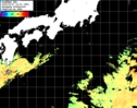 ひまわり人工衛星:黒潮域,03:59JST,1時間合成画像