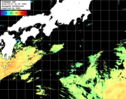 ひまわり人工衛星:黒潮域,06:59JST,1時間合成画像