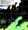 ひまわり人工衛星:神奈川県近海,03:59JST,1時間合成画像
