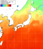 NOAA人工衛星画像:日本全域, 1週間合成画像(2026/09/24～2026/09/30UTC)