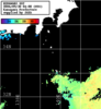ひまわり人工衛星:神奈川県近海,13:59JST,1時間合成画像