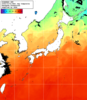 NOAA人工衛星画像:日本全域, 1日合成画像(2026/10/01UTC)