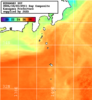 NOAA人工衛星画像:神奈川県近海, 1日合成画像(2026/10/01UTC)