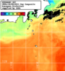 NOAA人工衛星画像:神奈川県近海, 1日合成画像(2026/10/02UTC)