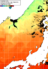 NOAA人工衛星画像:日本海, 1日合成画像(2026/10/02UTC)