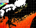 ひまわり人工衛星:黒潮域,20:59JST,1時間合成画像