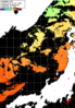 ひまわり人工衛星:日本海,22:59JST,1時間合成画像
