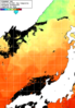 NOAA人工衛星画像:日本海, 1日合成画像(2026/10/04UTC)