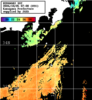 ひまわり人工衛星:神奈川県近海,16:59JST,1時間合成画像