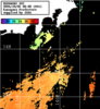 ひまわり人工衛星:神奈川県近海,17:59JST,1時間合成画像