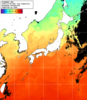 NOAA人工衛星画像:日本全域, 1日合成画像(2026/10/06UTC)