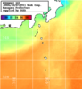 NOAA人工衛星画像:神奈川県近海, 1週間合成画像(2026/10/01～2026/10/07UTC)