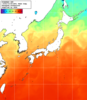 NOAA人工衛星画像:日本全域, 1週間合成画像(2026/10/02～2026/10/08UTC)