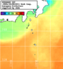 NOAA人工衛星画像:神奈川県近海, 1週間合成画像(2026/10/02～2026/10/08UTC)