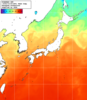NOAA人工衛星画像:日本全域, 1週間合成画像(2026/10/03～2026/10/09UTC)